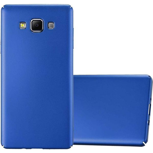 Cadorabo Cover Per Samsung Galaxy A7 2015 Cover Protettiva In Blu Custodia Rigida Per Telefono Cellulare Cover Case-image
