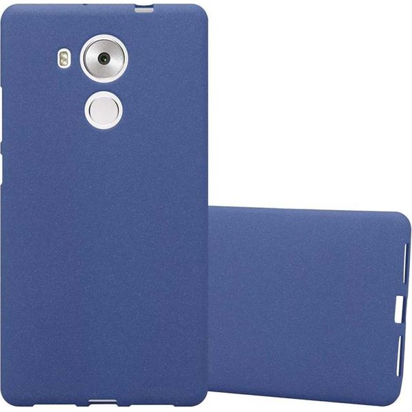 Cadorabo Custodia Protettiva Per Huawei Mate 8 Custodia In Blu Telefono Cellulare Tpu Etui Cover Case-image