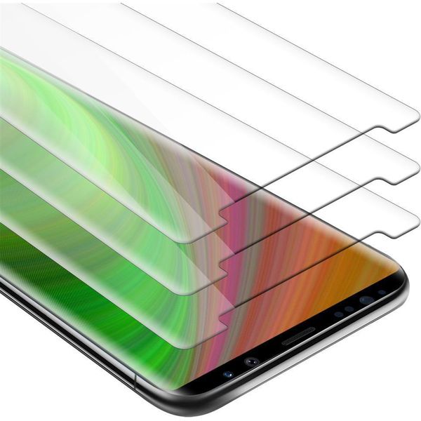 Cadorabo 3X Pellicola Blindata Per Samsung Galaxy Note 8 Pellicola Protettiva In Vetro Temperato Trasparente Screen Protector-image