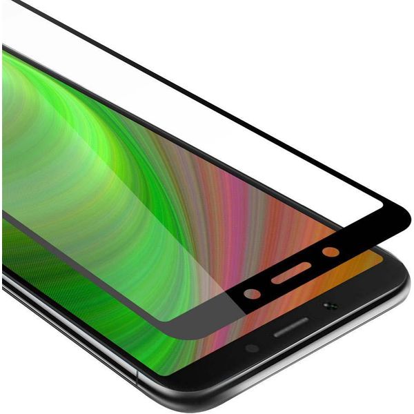 Cadorabo Pellicola Blindata Per Xiaomi Redmi 6A Pellicola Protettiva In Nero A Schermo Intero Vetro Temperato Di Protezione Del Display-image