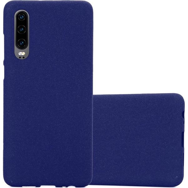 Cadorabo Copertura Protettiva Per Huawei P30 Caso In Blu Custodia Del Telefono Cellulare Tpu Etui Cover Case-image