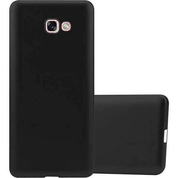 Cadorabo Cover Protettiva Per Samsung Galaxy A7 2017 Custodia In Nero Per Telefono Cellulare Tpu Custodia In Silicone Cover Case-image