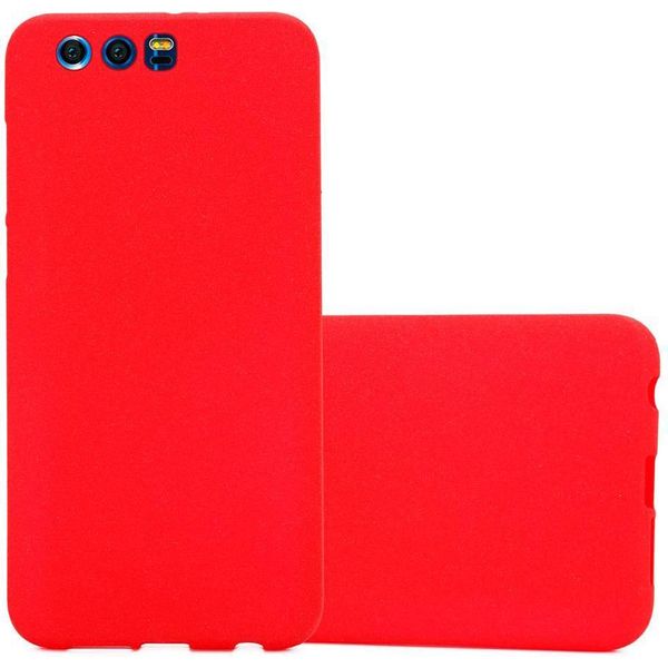 Cadorabo Custodia Protettiva Per Honor 9 Custodia In Rosso Telefono Cellulare Tpu Etui Cover Case-image