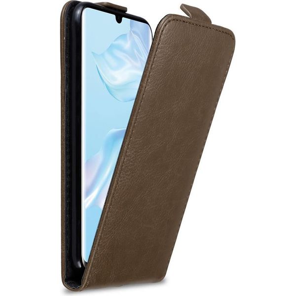 Cadorabo Custodia Per Huawei P30 Pro Copertura Protettiva In Marrone Custodia Flip Per Telefono Cellulare Custodia Cover-image