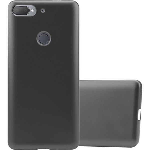 Cadorabo Custodia Protettiva Per Htc Desire 12 Plus In Grigio Custodia Per Cellulare Custodia In Silicone Tpu Cover Case-image