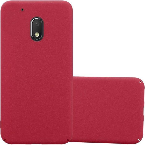 Cadorabo Custodia Protettiva Per Motorola Moto Z Play Case In Rosso Custodia Rigida Custodia Per Cellulare Cover-image