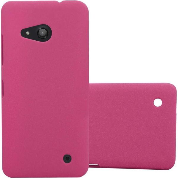 Cadorabo Custodia Protettiva Per Nokia Lumia 550 In Rosa Custodia Rigida Per Telefono Cellulare Cover-image