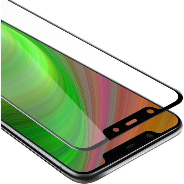Cadorabo Pellicola Blindata Per Nokia 7.1 Plus / X7 Pellicola Protettiva In Nero A Schermo Intero Vetro Temperato Di Protezione Del Display-image