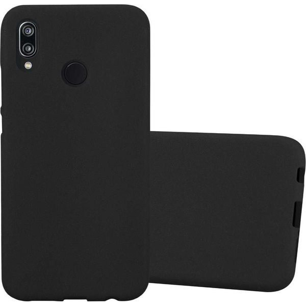 Cadorabo Custodia Protettiva Per Huawei P20 Lite 2018 / Nova 3E Cover In Nero Custodia Per Cellulare Tpu Etui Cover Case-image