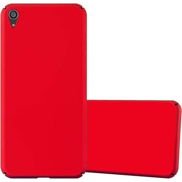 Cadorabo Cover Per Sony Xperia Z5 Premium Cover Protettiva In Rosso Custodia Rigida Cover Per Telefono Cellulare-image