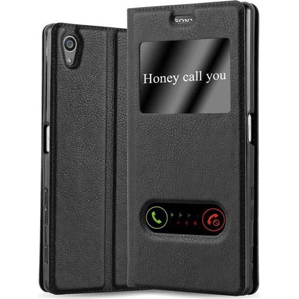 Cadorabo Custodia Protettiva Per Sony Xperia Z5 Premium Cover In Nero Custodia Del Telefono Cellulare Custodia A Libro Custodia Cover-image