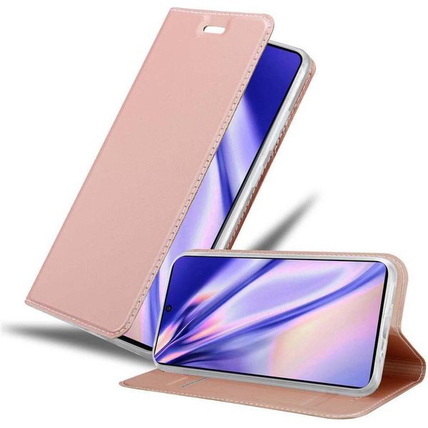 Cadorabo Custodia Per Cellulare Per Samsung Galaxy A91 / S10 Lite / M80S Custodia Protettiva In Rosa Cover Etui Book Case Booklet-image