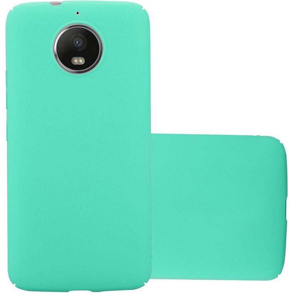 Cadorabo Custodia Protettiva Per Motorola Moto G5S In Verde Custodia Rigida Per Telefono Cellulare Cover-image