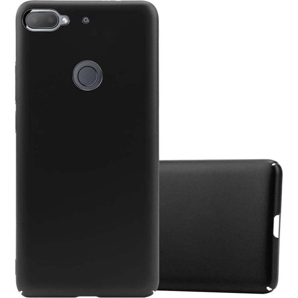 Cadorabo Cover Per Htc Desire 12 Plus Cover Protettiva In Nero Custodia Rigida Cover Per Telefono Cellulare-image