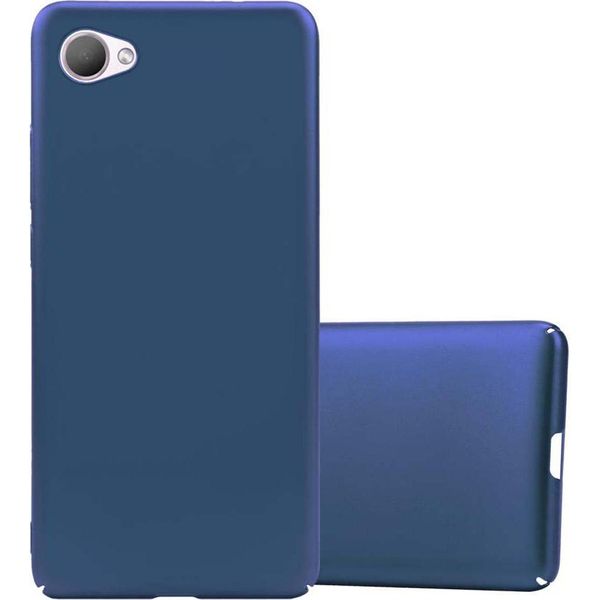 Cadorabo Cover Per Htc Desire 12 Cover Protettiva In Blu Custodia Rigida Per Telefono Cellulare Cover Case-image