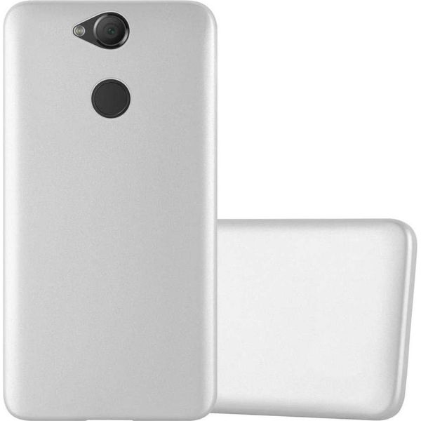 Cadorabo Custodia Protettiva Per Sony Xperia XA2 In Argento Custodia Del Telefono Cellulare Custodia In Silicone Tpu Cover Case-image