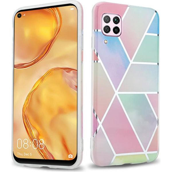 Cadorabo Custodia Protettiva Per Huawei Nova 6 Se / P40 Lite / Nova 7I In Tpu Rosa Custodia Per Cellulare Custodia Cover-image