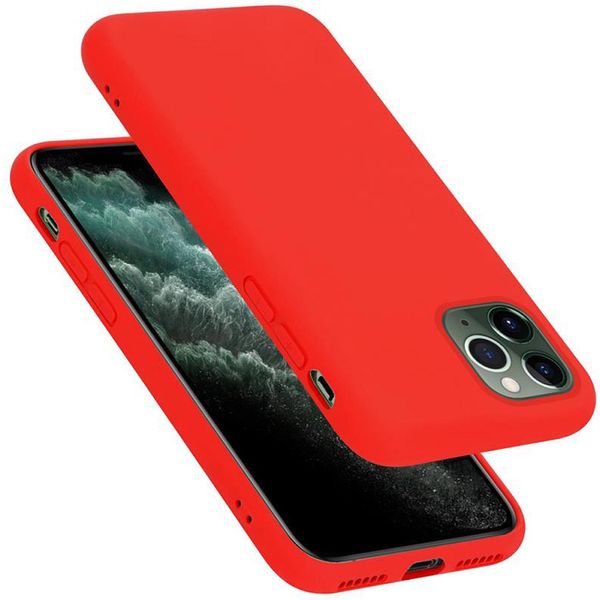 Cadorabo Custodia Protettiva Per Apple Iphone 11 Pro Max Caso In Rosso Telefono Cellulare Custodia Cover Tpu Etui-image