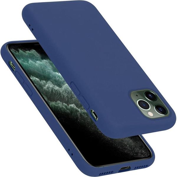 Cadorabo Custodia Protettiva Per Apple Iphone 11 Pro Max Custodia In Blu Telefono Cellulare Custodia Cover Tpu Etui-image
