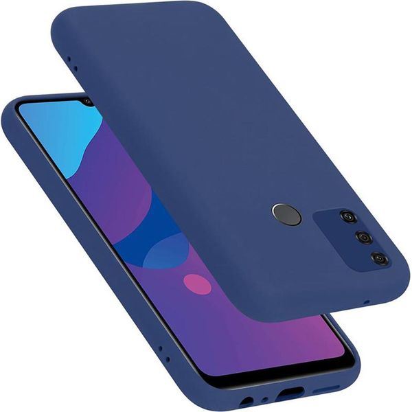 Cadorabo Custodia Protettiva Per Honor 9A Custodia In Blu Telefono Cellulare Case Cover Tpu Etui-image