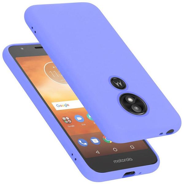 Cadorabo Custodia Protettiva Per Motorola Moto E5 Play Go In Viola Custodia Del Telefono Cellulare Custodia Cover Tpu Etui-image