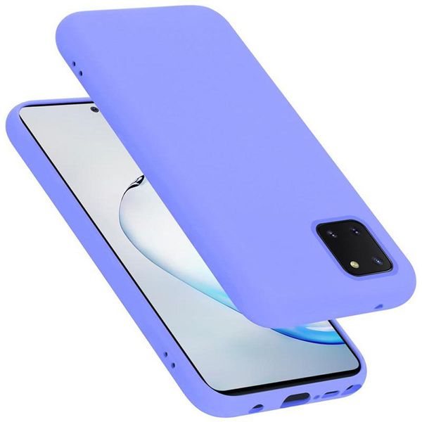 Cadorabo Custodia Protettiva Per Samsung Galaxy A81 / Note 10 Lite / M60S Custodia In Viola Telefono Cellulare Custodia Cover Tpu Etui-image