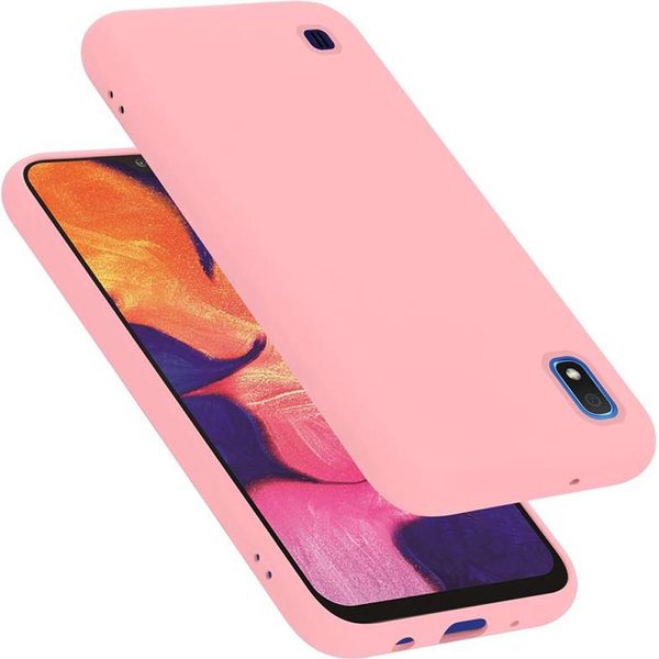 Cadorabo Custodia Protettiva Per Samsung Galaxy A10 / M10 In Rosa Custodia Del Telefono Cellulare Custodia Cover Tpu Etui-image
