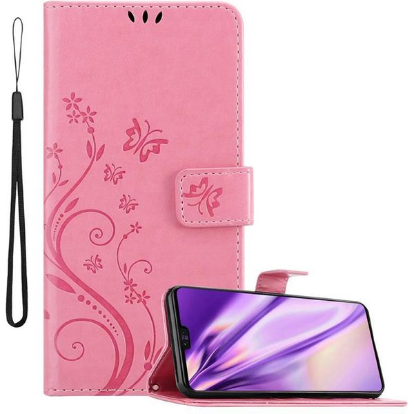 Cadorabo Cover Per Huawei Mate 30 Cover Protettiva In Rosa Cover Protettiva Cover Per Telefono Cellulare Custodia Fiori Custodia Fiori-image