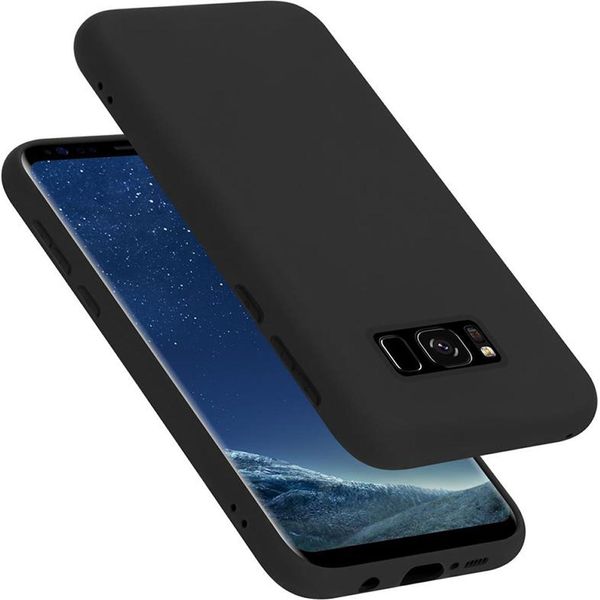 Cadorabo Custodia Protettiva Per Samsung Galaxy S8 Plus Custodia In Nero Telefono Cellulare Custodia Cover Tpu Etui-image