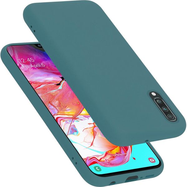 Cadorabo Custodia Protettiva Per Samsung Galaxy A70 / A70S Custodia In Verde Cellulare Custodia Cover Tpu Etui-image