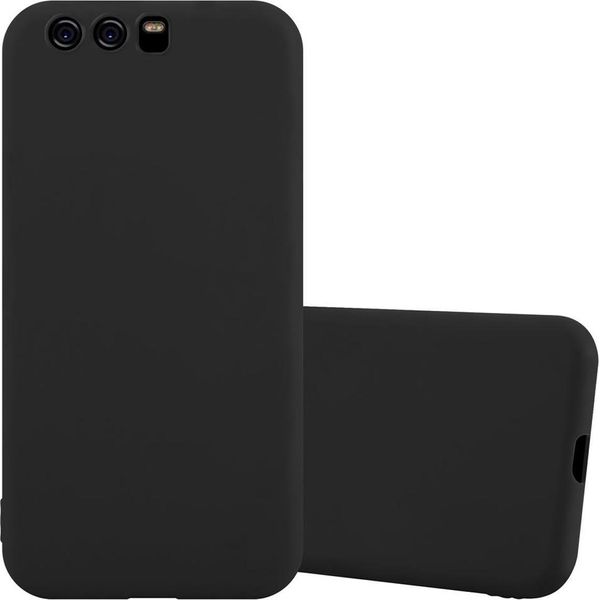 Custodia Cadorabo Per Huawei P10 Custodia Protettiva In Nero Custodia Per Cellulare Tpu Custodia In Silicone Cover-image