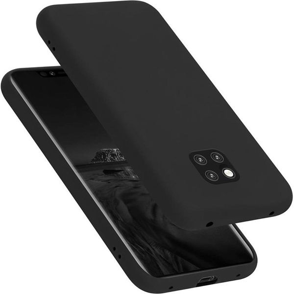 Cadorabo Custodia Protettiva Per Huawei Mate 20 Pro Custodia In Nero Telefono Cellulare Case Cover Tpu Etui-image
