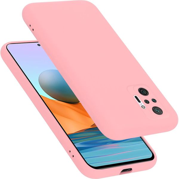 Cadorabo Custodia Protettiva Per Xiaomi Redmi Note 10 Pro Caso In Rosa Telefono Cellulare Case Cover Tpu Etui-image