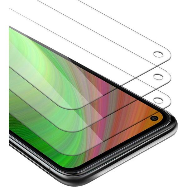 Cadorabo 3X Proteggi Schermo Blindato Per Lg K61 In Bianco Proteggi Schermo Temperato-image