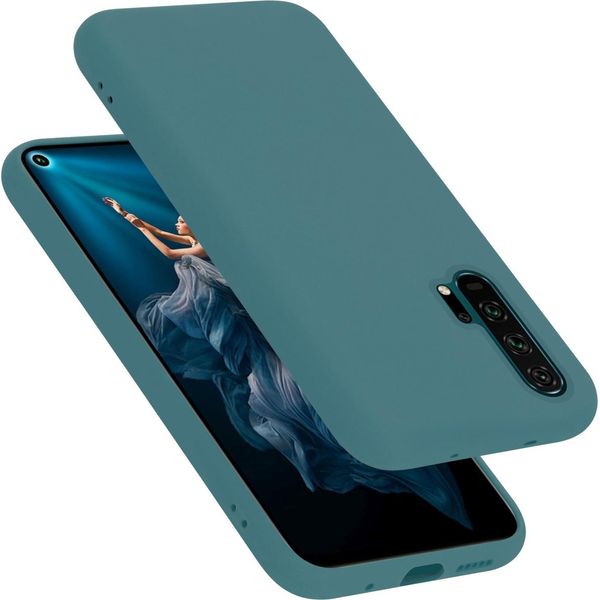 Cadorabo Custodia Protettiva Per Honor 20 Pro Custodia In Verde Telefono Cellulare Case Cover Tpu Etui-image