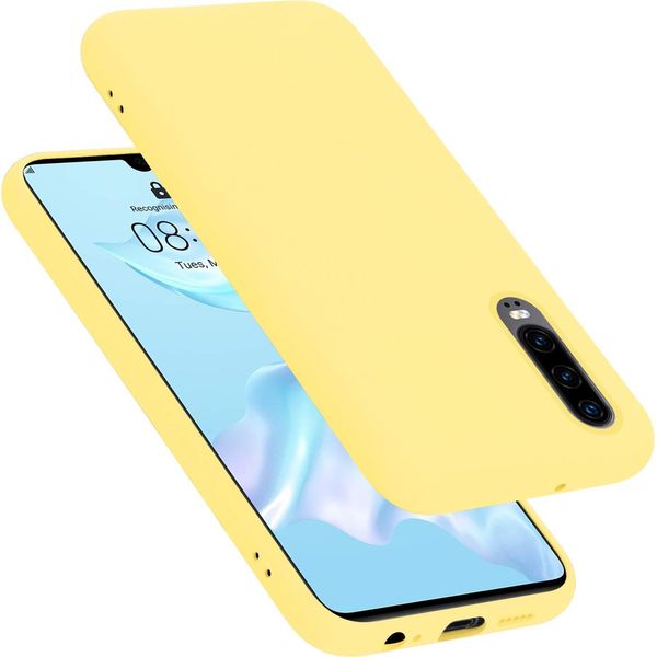 Cadorabo Custodia Protettiva Per Huawei P30 Custodia In Giallo Telefono Cellulare Case Cover Tpu Etui-image