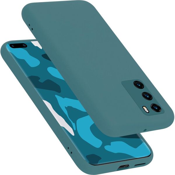 Cadorabo Custodia Protettiva Per Huawei P40 Custodia In Verde Telefono Cellulare Case Cover Tpu Etui-image