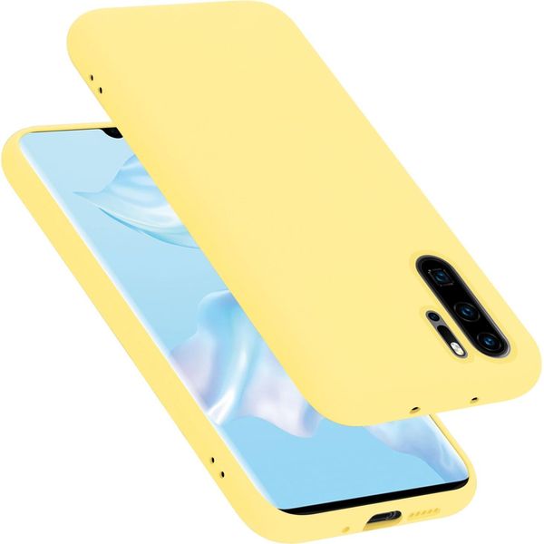 Cadorabo Custodia Protettiva Per Huawei P30 Pro Custodia In Giallo Telefono Cellulare Case Cover Tpu Etui-image
