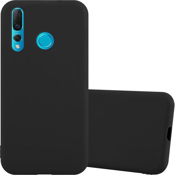 Custodia Cadorabo Per Huawei Nova 4 Custodia Protettiva In Nero Per Telefono Cellulare Custodia In Silicone Tpu Cover-image