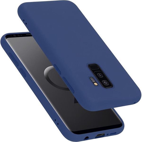 Cadorabo Custodia Protettiva Per Samsung Galaxy S9 Plus Custodia In Blu Telefono Cellulare Custodia Cover Tpu Etui-image