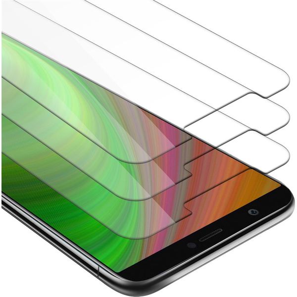 Cadorabo 3X Pellicola Blindata Per Huawei Enjoy 7S Pellicola Protettiva In Vetro Temperato Trasparente Screen Protector-image