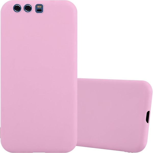 Custodia Cadorabo Per Huawei P10 Plus Custodia Protettiva In Rosa Custodia Del Telefono Cellulare Tpu Custodia In Silicone Copertura-image