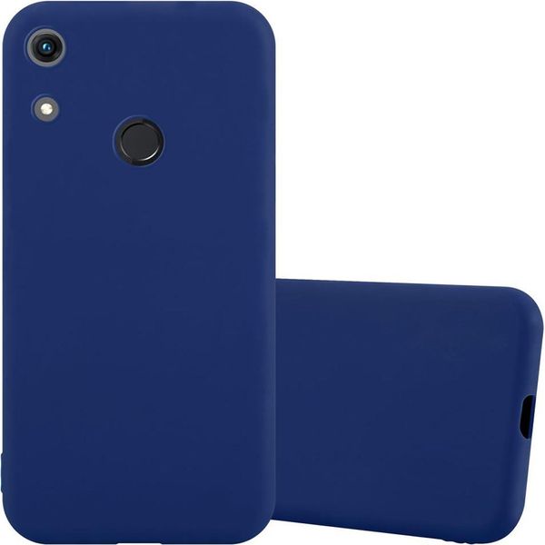 Custodia Cadorabo Per Honor 8A Custodia Protettiva In Blu Custodia Per Cellulare Tpu Custodia In Silicone Cover-image