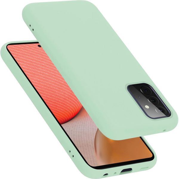 Cadorabo Custodia Protettiva Per Samsung Galaxy A72 4G / 5G Custodia In Verde Cellulare Custodia Cover Tpu Etui-image
