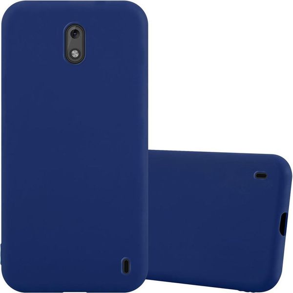 Cadorabo Custodia Per Nokia 2 2017 Cover Protettiva In Blu Custodia Del Telefono Cellulare Tpu Silicone Custodia Cover-image