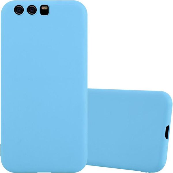 Custodia Cadorabo Per Huawei P10 Custodia Protettiva In Blu Custodia Del Telefono Cellulare Tpu Custodia In Silicone Copertura-image