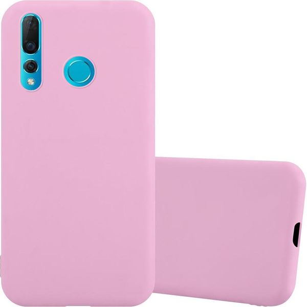 Custodia Cadorabo Per Huawei Nova 4 Custodia Protettiva In Rosa Custodia Per Cellulare Tpu Custodia In Silicone Cover-image