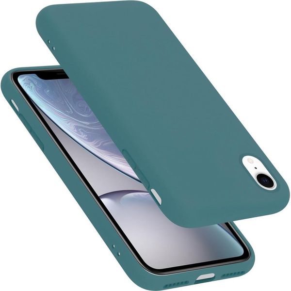 Cadorabo Custodia Protettiva Per Apple Iphone Xr Custodia In Verde Telefono Cellulare Custodia Cover Tpu Etui-image