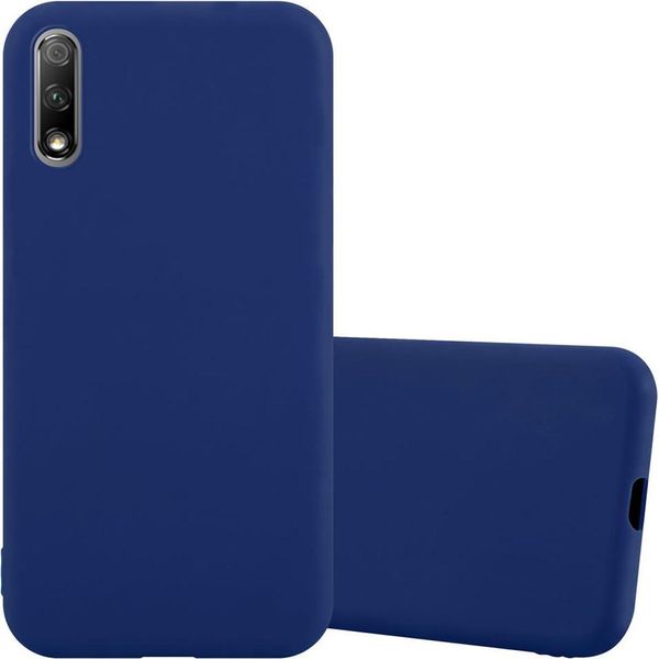 Custodia Cadorabo Per Honor 9X Custodia Protettiva In Blu Custodia Per Cellulare Tpu Custodia In Silicone Cover-image