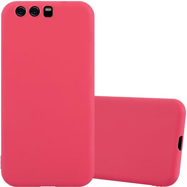 Custodia Cadorabo Per Huawei P10 Custodia Protettiva In Rosso Custodia Per Cellulare Tpu Custodia In Silicone Cover-image